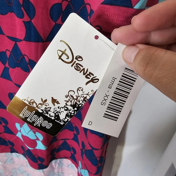 Lularoe Minnie Mouse Irma Top NWT - Picture 5 of 7